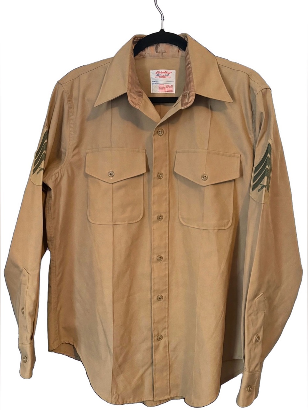 Vintage- 1960’s Vietnam Era Corporal USMC Dress Shirt